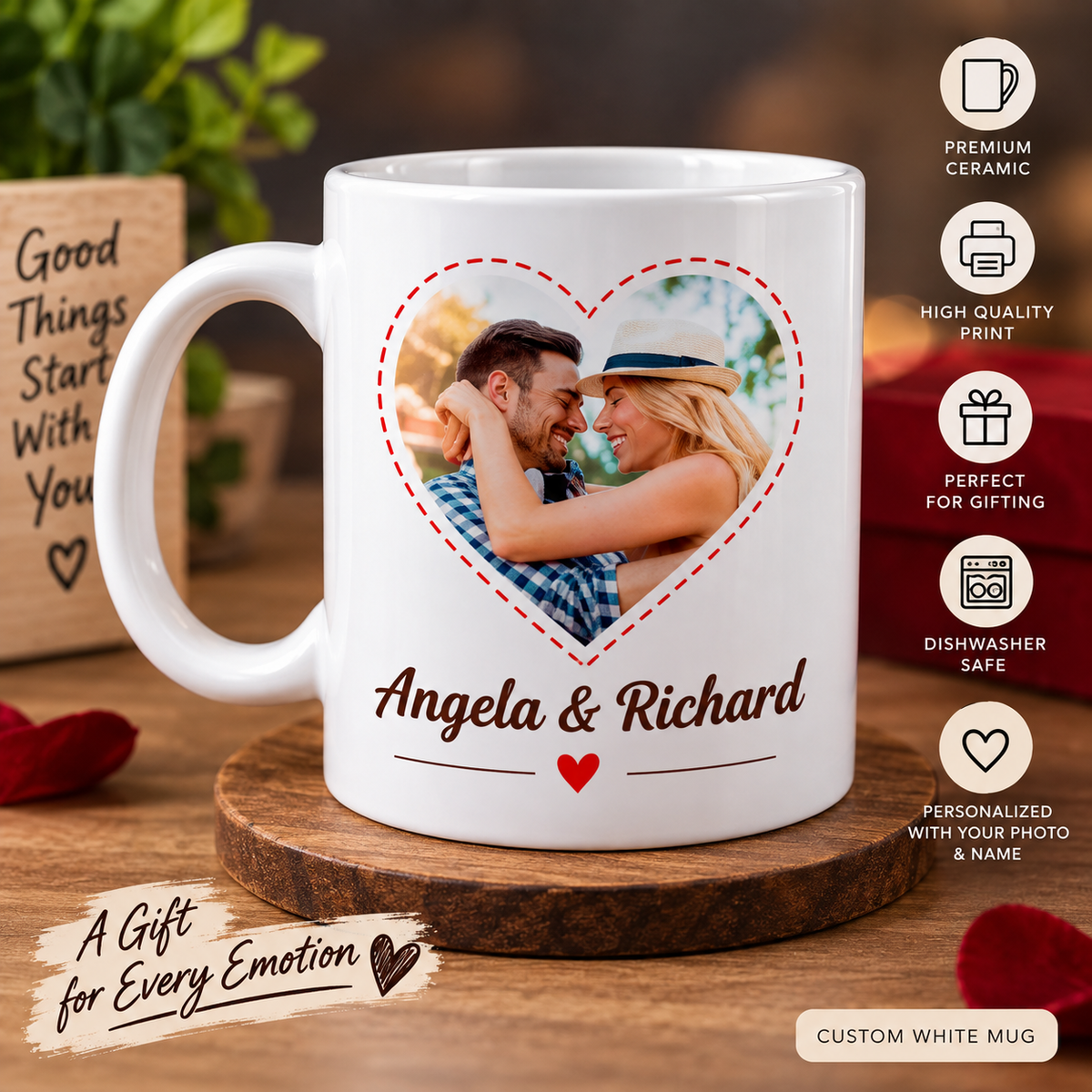 Custom Photo Mug – Personalized Ceramic Mug
